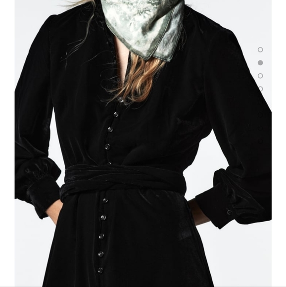 Zara dress Velvet - Picture 2 of 7